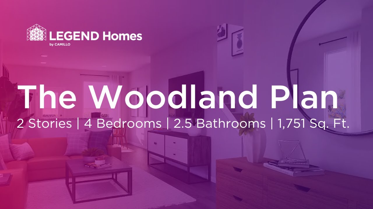 The Woodland Plan 2 Story Home 1751 Sq Ft YouTube