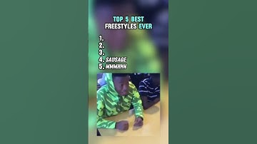 Thumbnail of Top 5 Best Rap Freestyles🌎  #rap #shorts