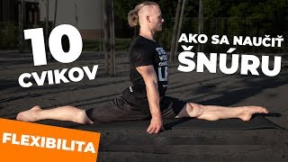 10 cvikov ako sa naučiť šnúru (provaz) | Michal Barbier | Flexibilita tela