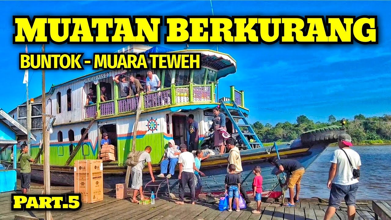 #Part.05 MENGURANGI MUATAN PERJALANAN 1 HARI 1 MALAM TIBA DI KAMPUNG BANGKUANG BARITO SELATAN