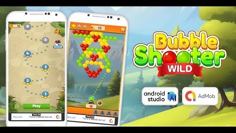 Bubble Shooter Wild - Bubble Shooter Game Android Studio Project with AdMob Ads + Ready to Publish