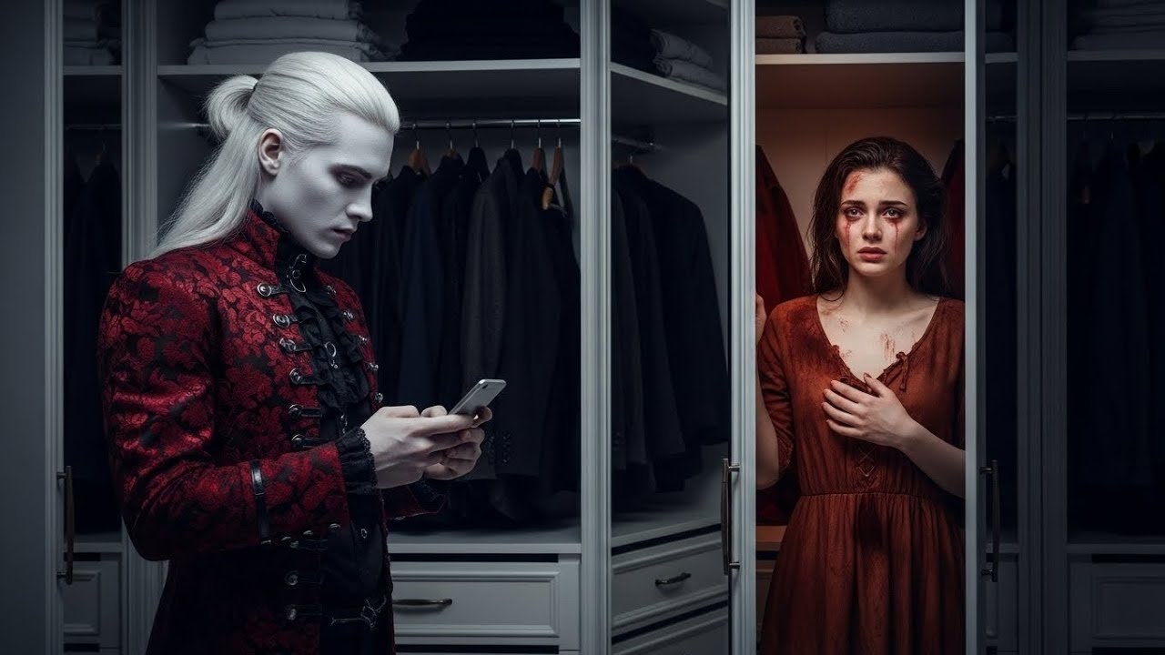 SHE HID IN A CLOSET OF A STRANGER’S ROOM TO ESCAPE HER TOXIC EX — BUT IT WAS THE VAMPIRE’S ROOM