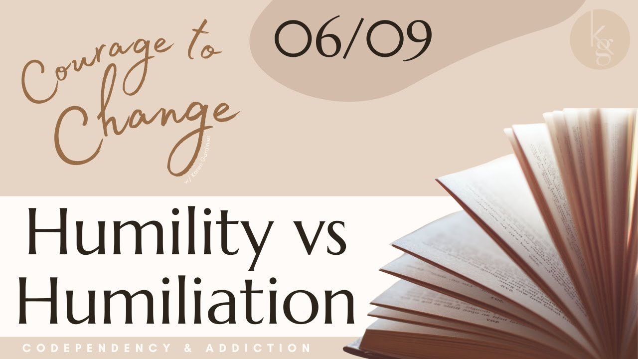 Humility vs Humiliation 