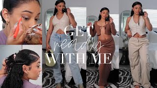 Get Ready With Me For BRUNCH! (hair, makeup, outfit) | jasmeannnn