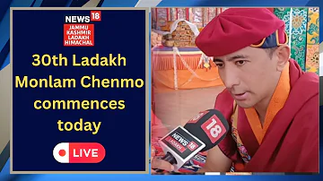 Nearly 1000 Monks & Nuns participating in the 30th Ladakh Monlam Chenmo commences from today.