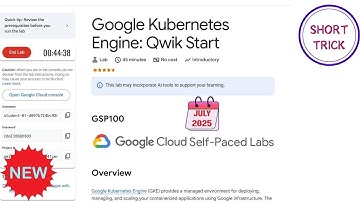 Google Kubernetes Engine: Qwik Start || 2025 || #GSP100 #qwiklabs #qwiklabsarcade2025