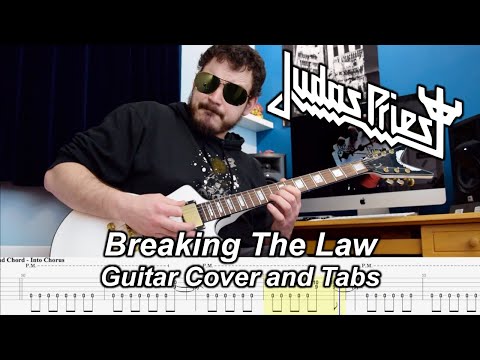 breaking-the-law---judas-priest---guitar-cover-and-tab-[instrumental]