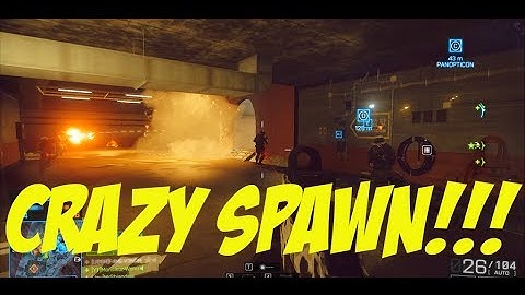 Battlefield 4: Crazy Spawn on Operation Locker!! (Battlefield 4 Gameplay)