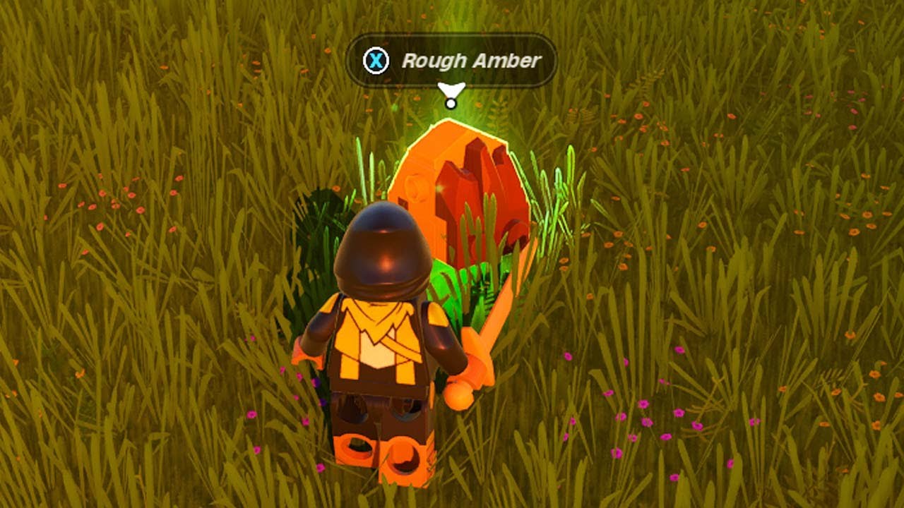 How to Find Rough Amber in LEGO Fortnite (Create Cut Amber) YouTube