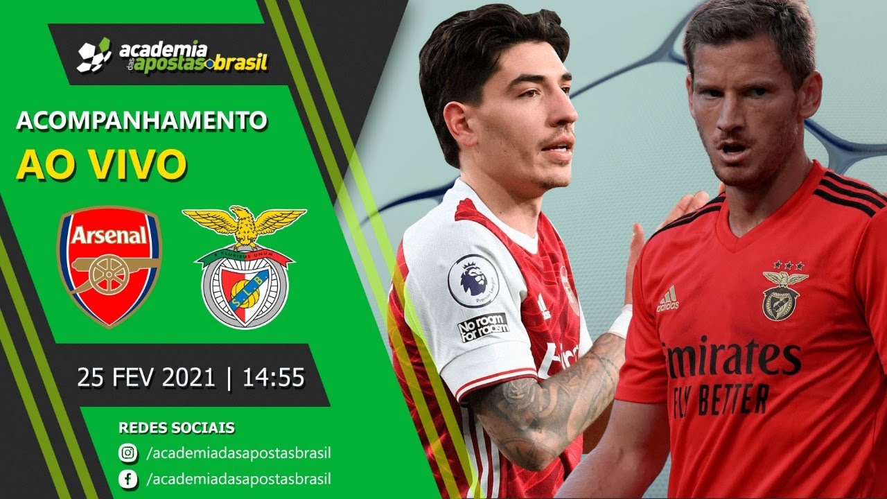 Arsenal Vs Benfica Ao Vivo Liga Europa Acompanhamento Youtube