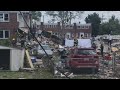 Un muerto, 5 heridos y 3 casas destruidas por explosión de gas en Baltimore