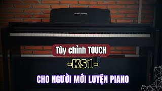 Tùy chỉnh độ Cảm Lực Phím trên đàn Piano Kurtzman KS1 // Touch screenshot 4
