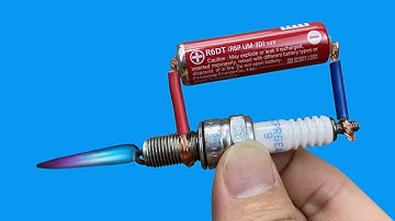 How to Make a Simple Welding Machine from Spark Plugs at Home! Great Invention