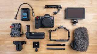 Canon R5C - Compact Rig & Battery Solutions