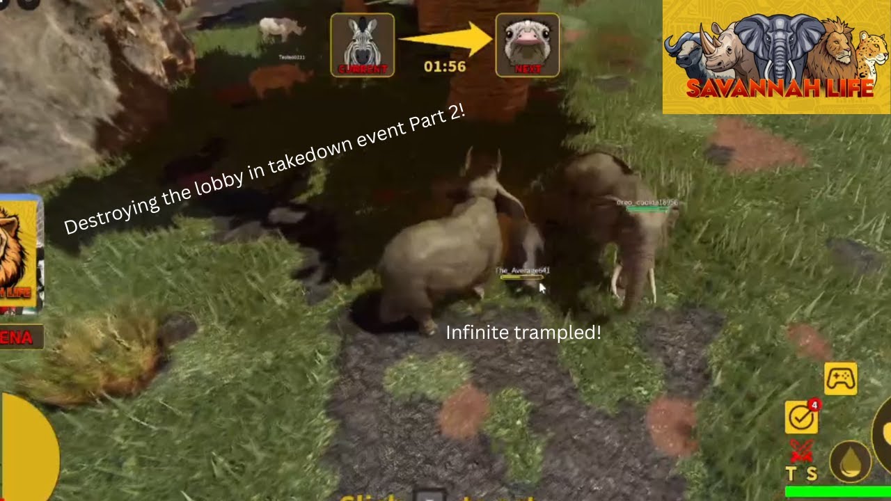 Teaming Up In The Takeover Event In Savannah Life (Part 2)