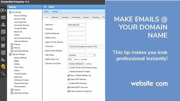 How to Create Domain Email Accounts