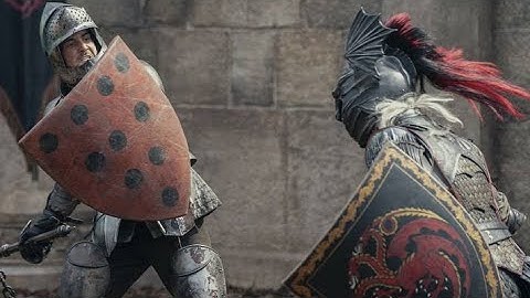 House of The Dragon Daemon Targaryen vs Ser Criston Cole Fight Scene 4k