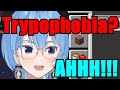 Suisei screams after googling trypophobiahololive  eng sub