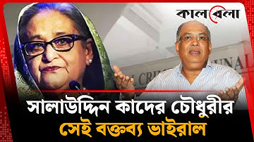সালাউদ্দিন কাদের চৌধুরীর সেই বক্তব্য ভাইরাল | Saka