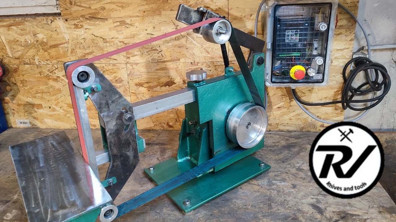 Comment j'ai fabriqué une ponceuse de coutelier!!!