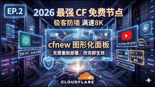 CF 节点搭建第二弹:防封锁极客派 cfnew!Cloudflare 图形化面板 Pages / Worker 双法部署硬核全解析