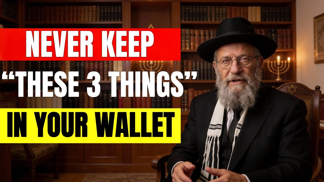 Why Jews NEVER Keep These 3 Things in Their Wallet (You're Bleeding Money)