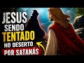 Desenho Bíblico | A Tentação de Jesus no Deserto 