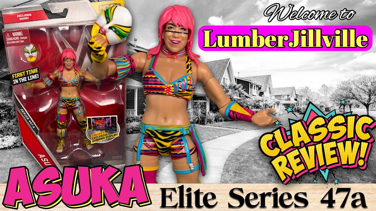 Unboxing Asuka's VERY FIRST WWE Figure! | LJV Classic Review - YouTube
