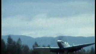AIR DISPLAY WWII PLANES 1989 SPITFIRE MUSTANG P51D  DC3 CANON  SUPER 8 FILM 1014XL-S K40