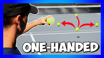 Secrets of the One-Handed Pickleball Spin Serve