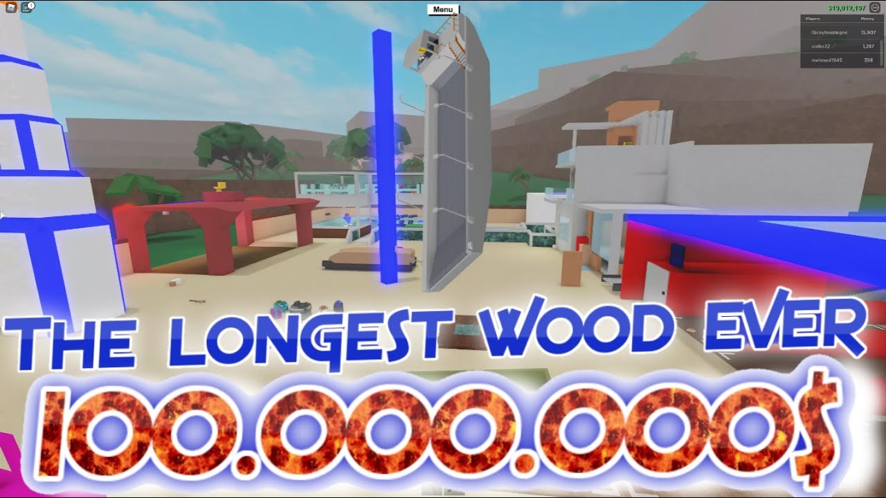 How to make modded wood 2021!!! [NOT PATCHED!] Blue Wood LUMBER TYCOON