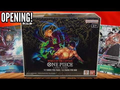 UNBOXING THE OFFICIAL ONE PIECE SET 6 BOOSTER BOX! (WINGS OF