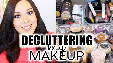 Decluttering My Makeup Collection | Eyeshadows