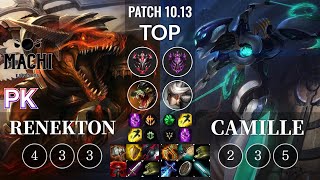 MCX PK Renekton vs Camille Top - KR Patch 10.13