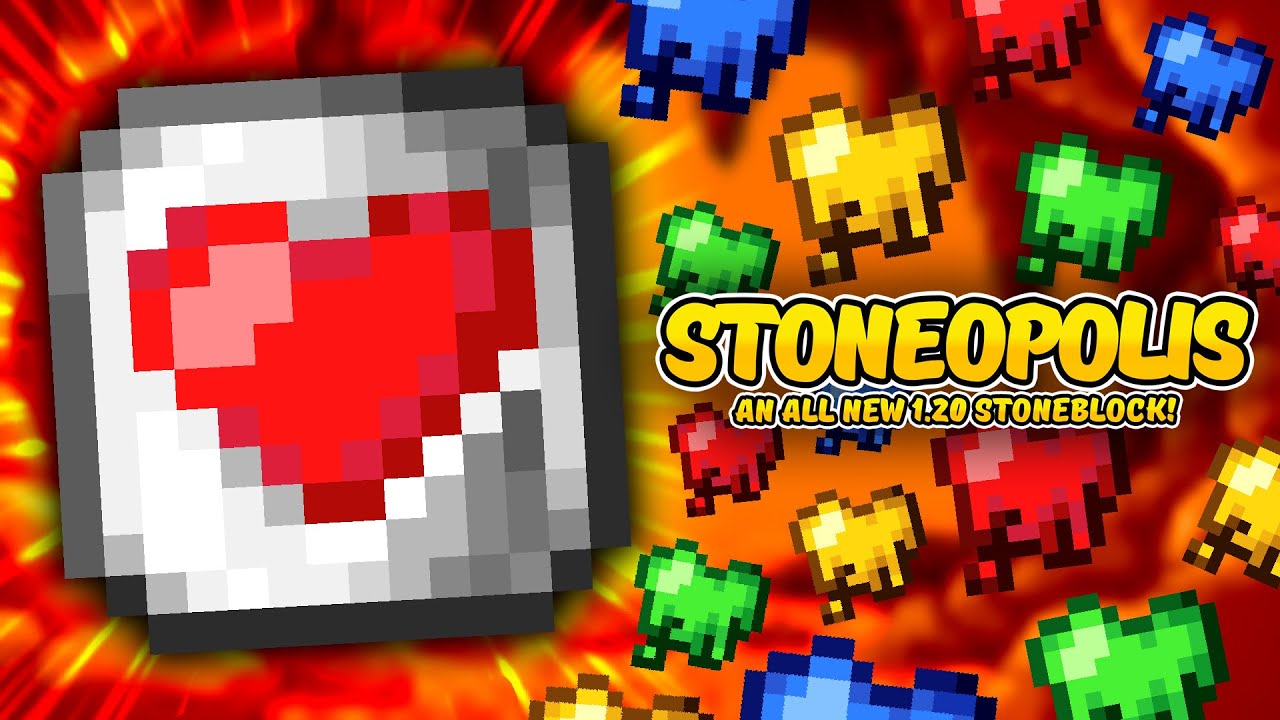 Minecraft Stoneopolis UPGRADABLE HEART CANISTERS & VITALITY BLADE 26