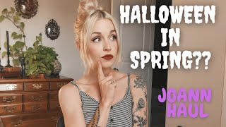 SPOOKY DECOR HUNTING | Joann's Halloween collection in Spring 2024