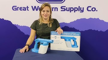 Handheld Electrostatic Sprayer