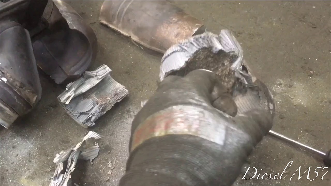 Удаление катализатора bmw e39
