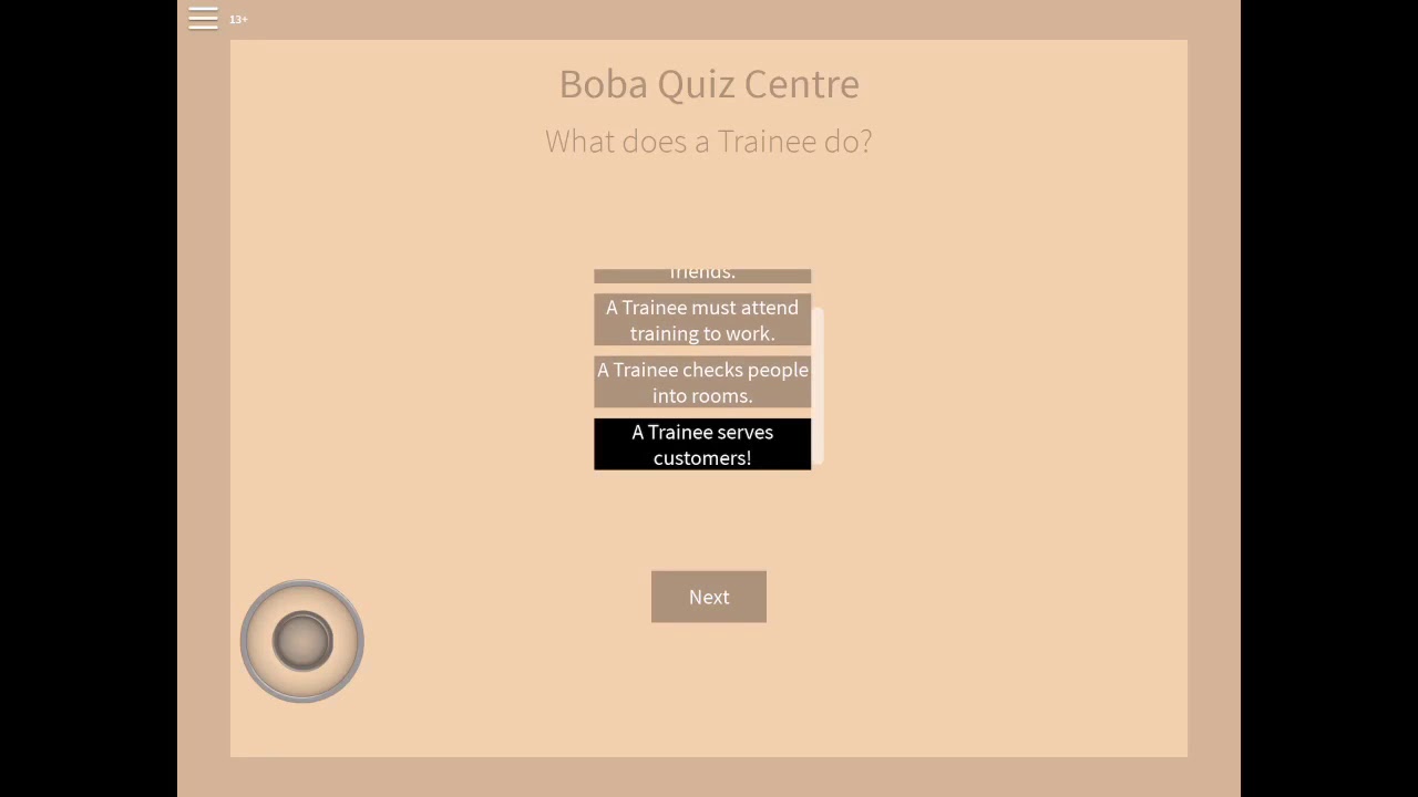 How To Become Trainee Roblox Boba Cafe Youtube - verde cafe roblox application answers robux now get it