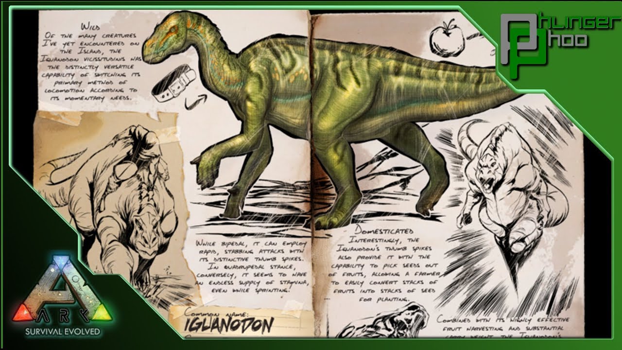 How Do You Jump With An Iguanodon?