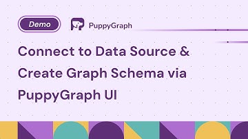 Connect to Data Source & Create Graph Schema via PuppyGraph UI