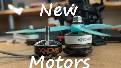 New Xhover XH2206 2420kv & R5X - First impressions
