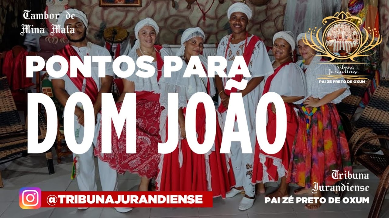 Pontos para Dom João - tambor de mina