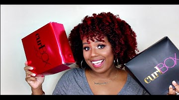 November Curl Box & Curl Box Natural Unboxing | AdrianneMG