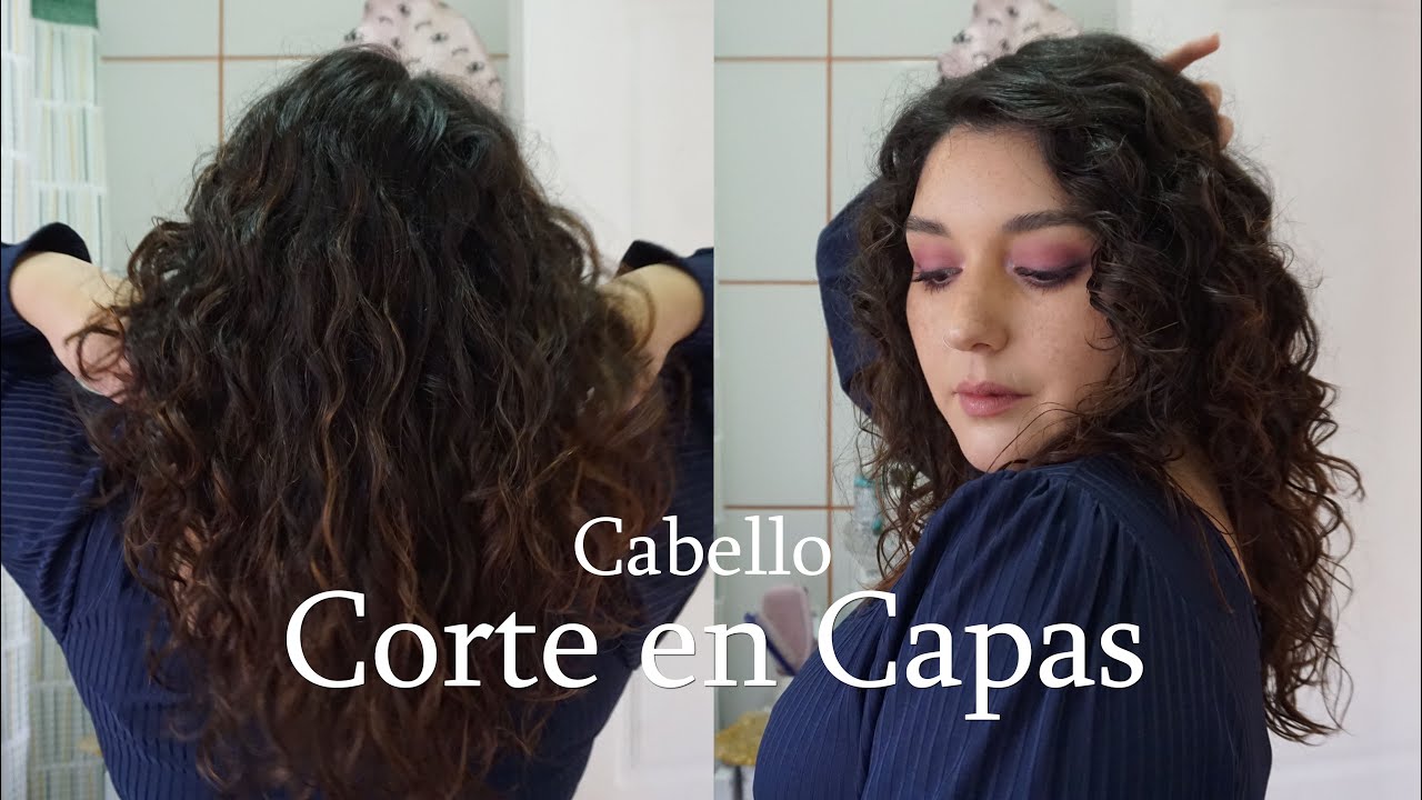 CORTE UNICORNIO | Cabello en capas DIY para cabello rizado ¡en casa! tú misma,