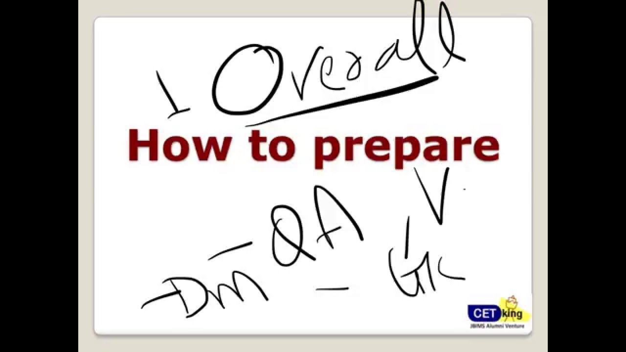 how to prepare for xat