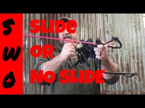 Tying on a Bowfishing Arrow (Using a Slide or Not 