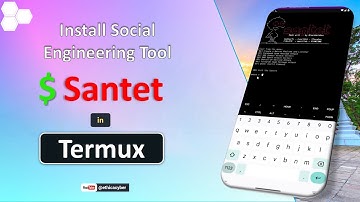 💲Install Social Engineering Toolkit Santet Termux | Ethica