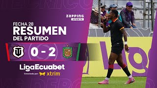 Técnico Universitario 0 - 2 Deportivo Cuenca / Fecha 28 / Liga Ecuabet conectada por Xtrim