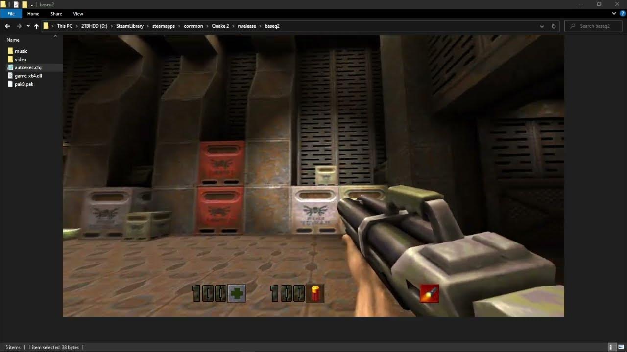 How to get the flashlight in Quake 2 Remastered, bind it, and start the